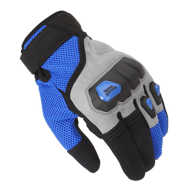 램블러 V3 라이딩 블루 장갑-1